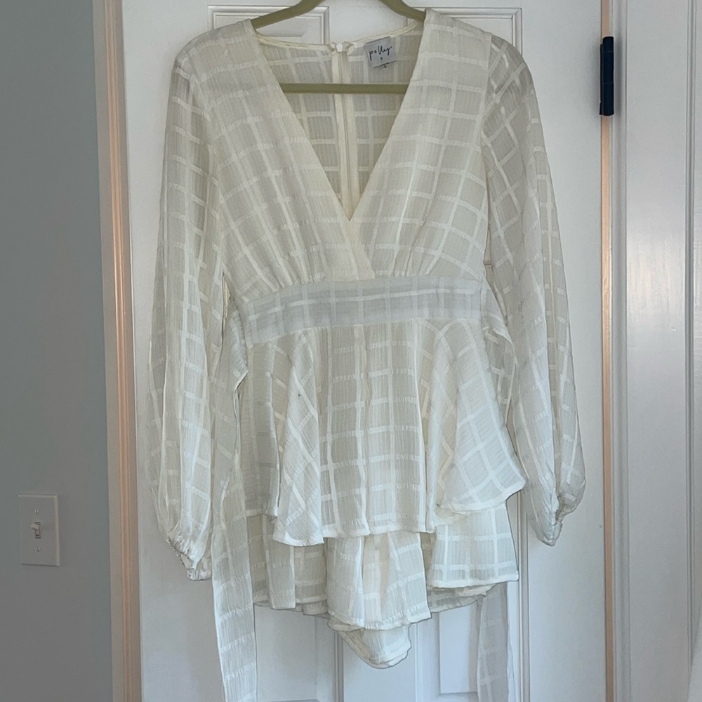 White romper